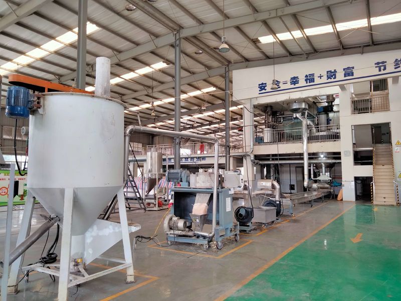 Sichuan Sunshine Plastics Co., LTD. üreticinin üretim hattı